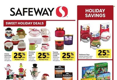 Safeway (CA) Weekly Ad Flyer Specials November 29 to December 5, 2023