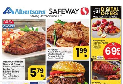 Safeway (AZ) Weekly Ad Flyer Specials November 29 to December 5, 2023