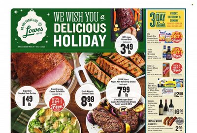 Lowes Foods (NC, SC) Weekly Ad Flyer Specials November 29 to December 5, 2023