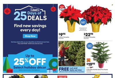 Lowe's Weekly Ad Flyer Specials November 30 to December 6, 2023