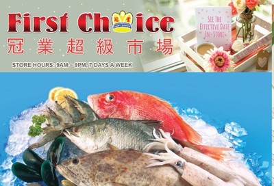 First Choice Supermarket Flyer May 22 to 28