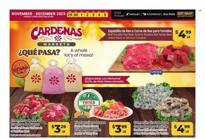 Cardenas (CA, NV) Weekly Ad Flyer Specials November 29 to December 5, 2023
