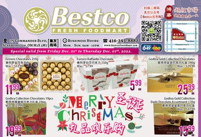 BestCo Food Mart (Scarborough) Flyer December 1 to 7