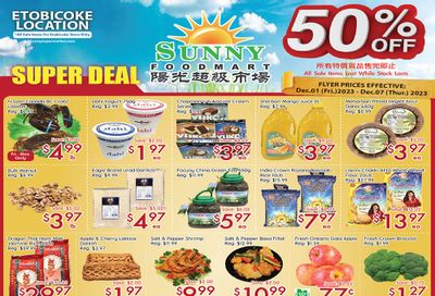 Sunny Foodmart (Etobicoke) Flyer December 1 to 7