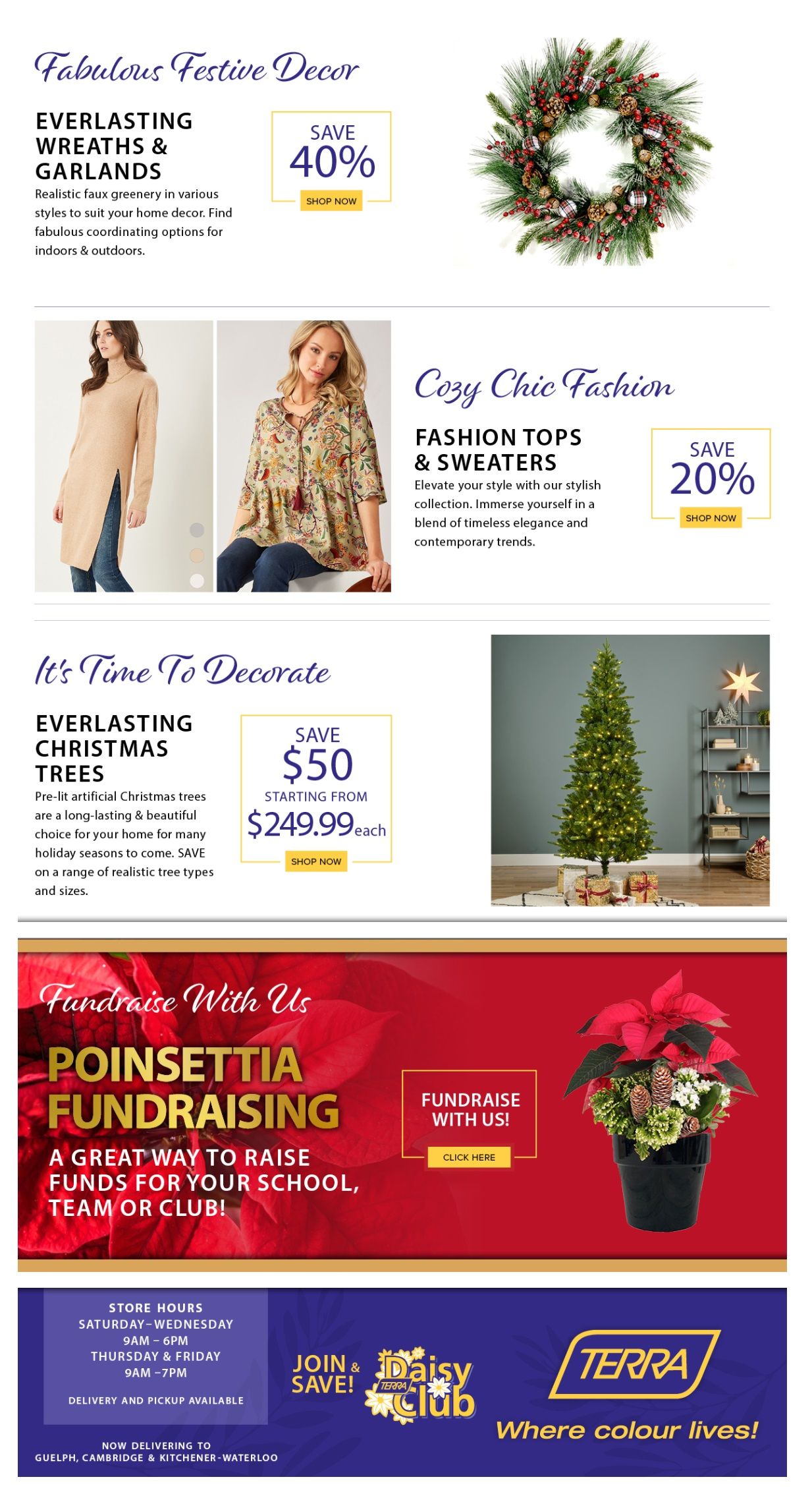 Terra Greenhouses Flyer December 1 to 7
