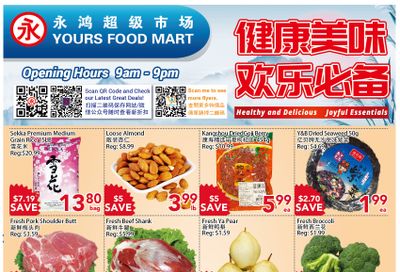 Yours Food Mart Flyer December 1 to 7