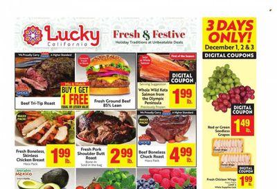 Lucky California Weekly Ad Flyer Specials November 29 to December 5, 2023