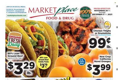 Marketplace Foods (ND) Weekly Ad Flyer Specials November 29 to December 5, 2023