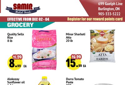 Samir Supermarket Flyer December 2 to 4