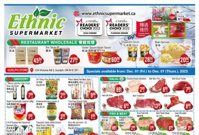 Ethnic Supermarket (Guelph) Flyer December 1 to 7