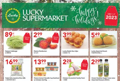 Lucky Supermarket (Edmonton) Flyer December 1 to 7