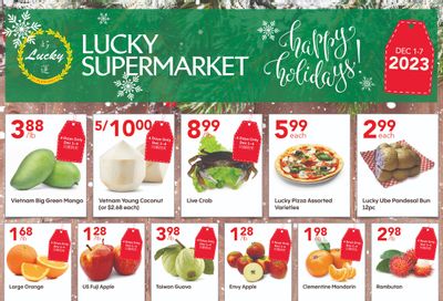 Lucky Supermarket (Surrey) Flyer December 1 to 7
