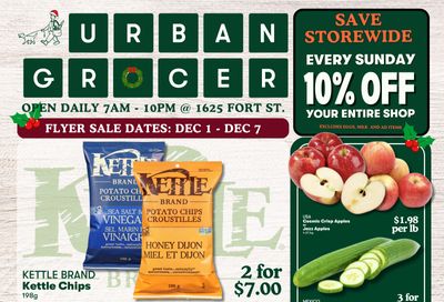 Urban Grocer Flyer December 1 to 7