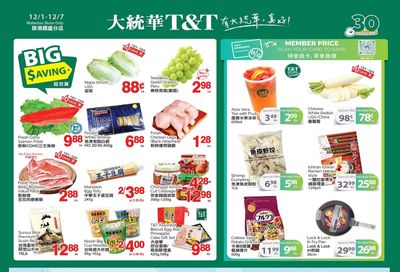 T&T Supermarket (Waterloo) Flyer December 1 to 7