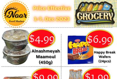 Noor Food Market Flyer December 1 to 7