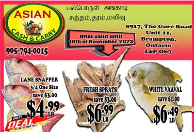 Asian Cash & Carry Flyer December 1 to 7