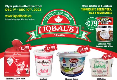 Iqbal Foods Flyer December 1 to 10