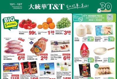 T&T Supermarket (AB) Flyer December 1 to 7