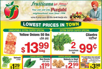 Fruiticana (Greater Vancouver) Flyer December 1 to 6