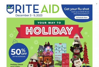 RITE AID Weekly Ad Flyer Specials December 3 to December 9, 2023