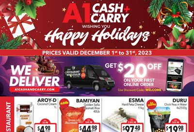 A-1 Cash and Carry Flyer December 1 to 31