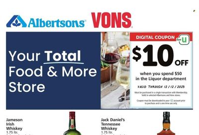 Vons (CA) Weekly Ad Flyer Specials November 29 to December 12, 2023
