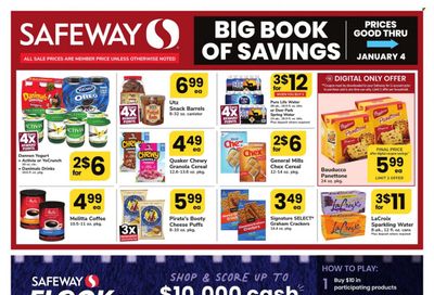 Safeway (DE) Weekly Ad Flyer Specials December 1 to January 4, 2024