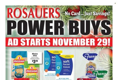 Rosauers (ID, MT, OR, WA) Weekly Ad Flyer Specials November 29 to January 2, 2024