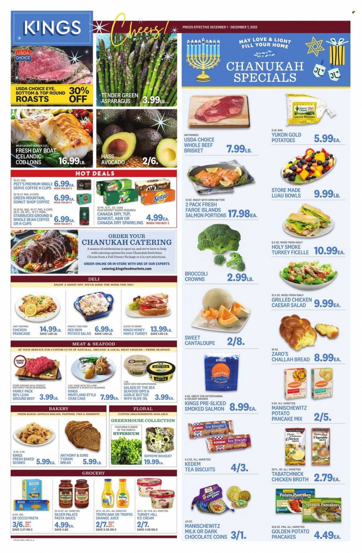 Kings Food Markets (CT, NJ, NY) Weekly Ad Flyer Specials December 1 to December 7, 2023