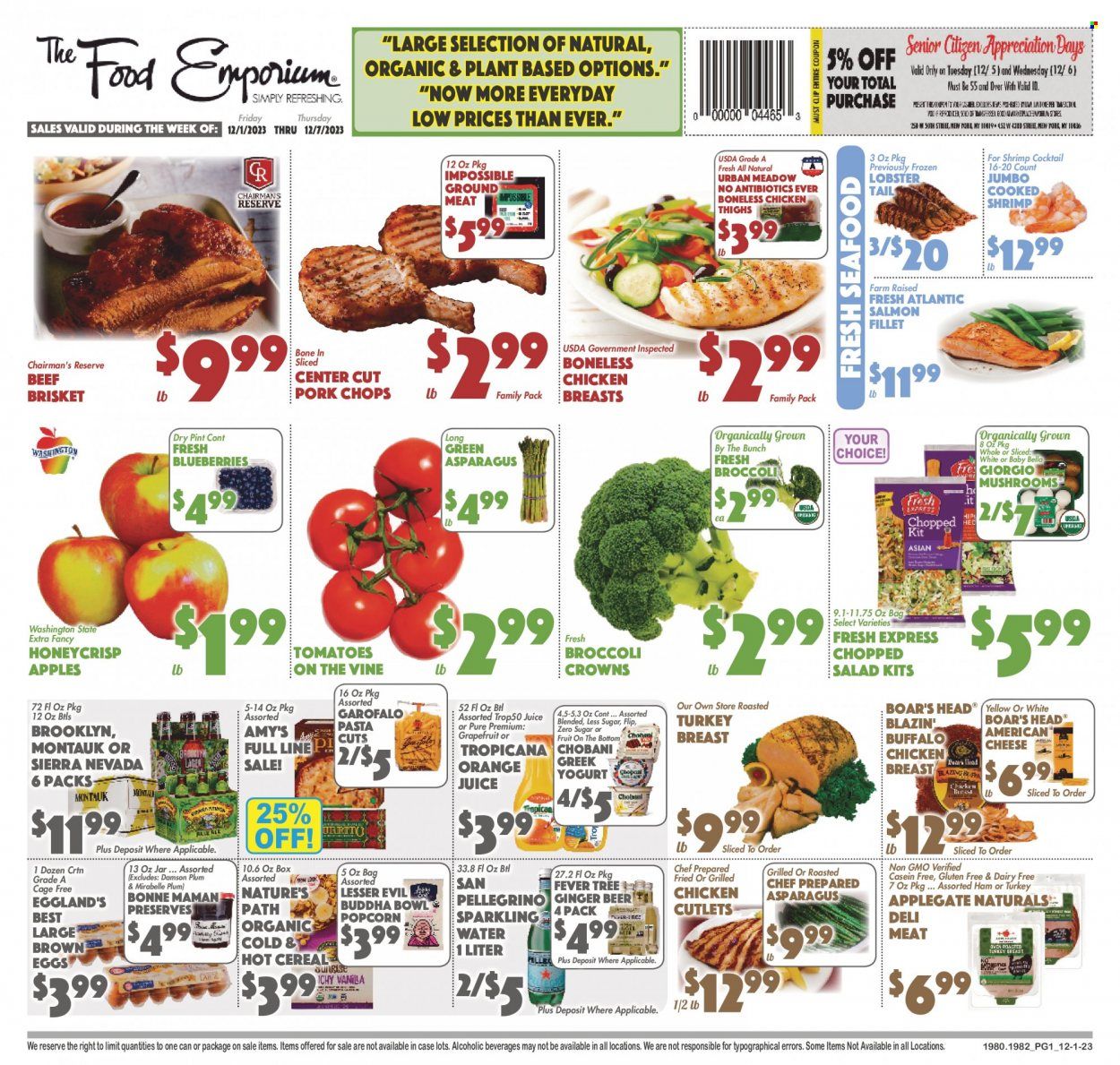 The Food Emporium (NY) Weekly Ad Flyer Specials December 1 to December 7, 2023