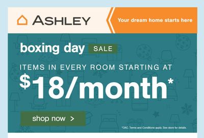 Ashley HomeStore Flyer December 1 to 11