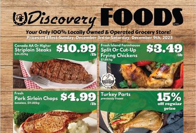 Discovery Foods Flyer December 3 to 9