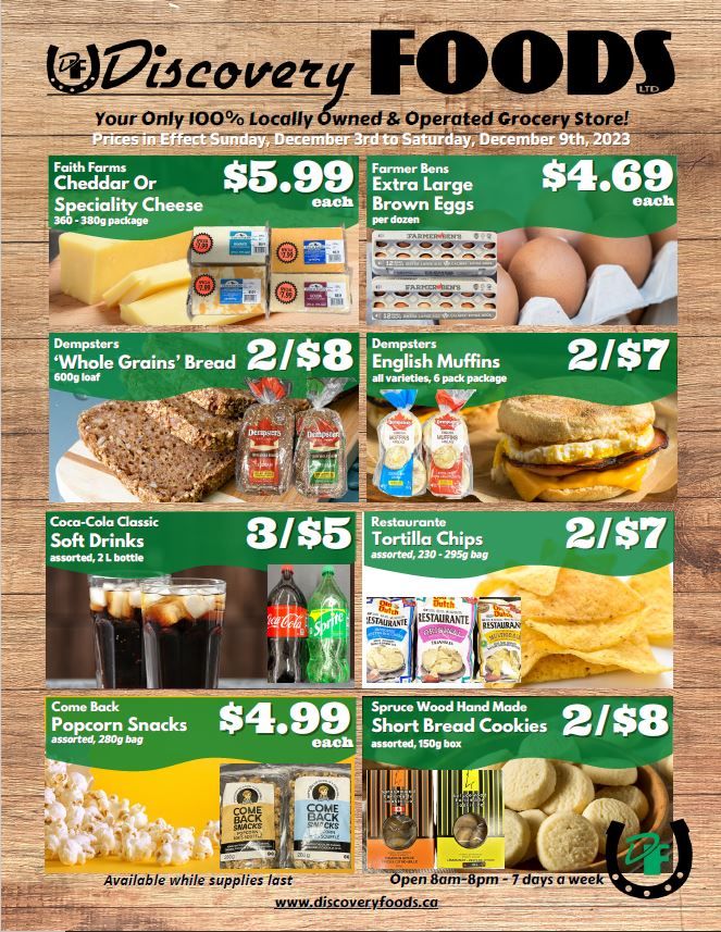Discovery Foods Flyer December 3 to 9