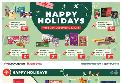 Value Drug Mart Flyer December 3 to 24