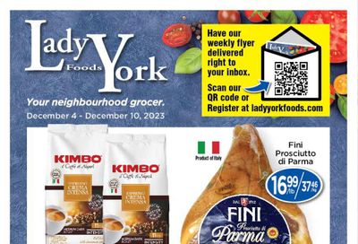 Lady York Foods Flyer December 4 to 10