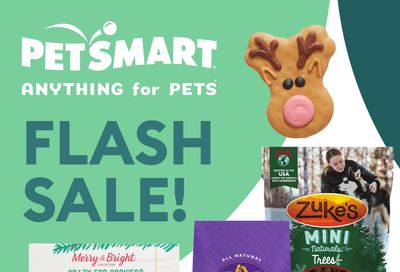 PetSmart Flash Sale Online Flyer December 4 to 6