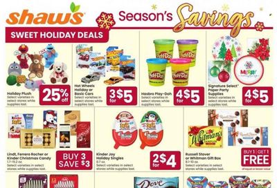 Shaw’s (MA, ME, NH, RI, VT) Weekly Ad Flyer Specials December 1 to December 7, 2023