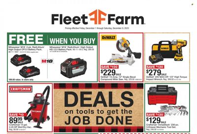 Fleet Farm (IA, MN, ND, WI) Weekly Ad Flyer Specials December 1 to December 9, 2023