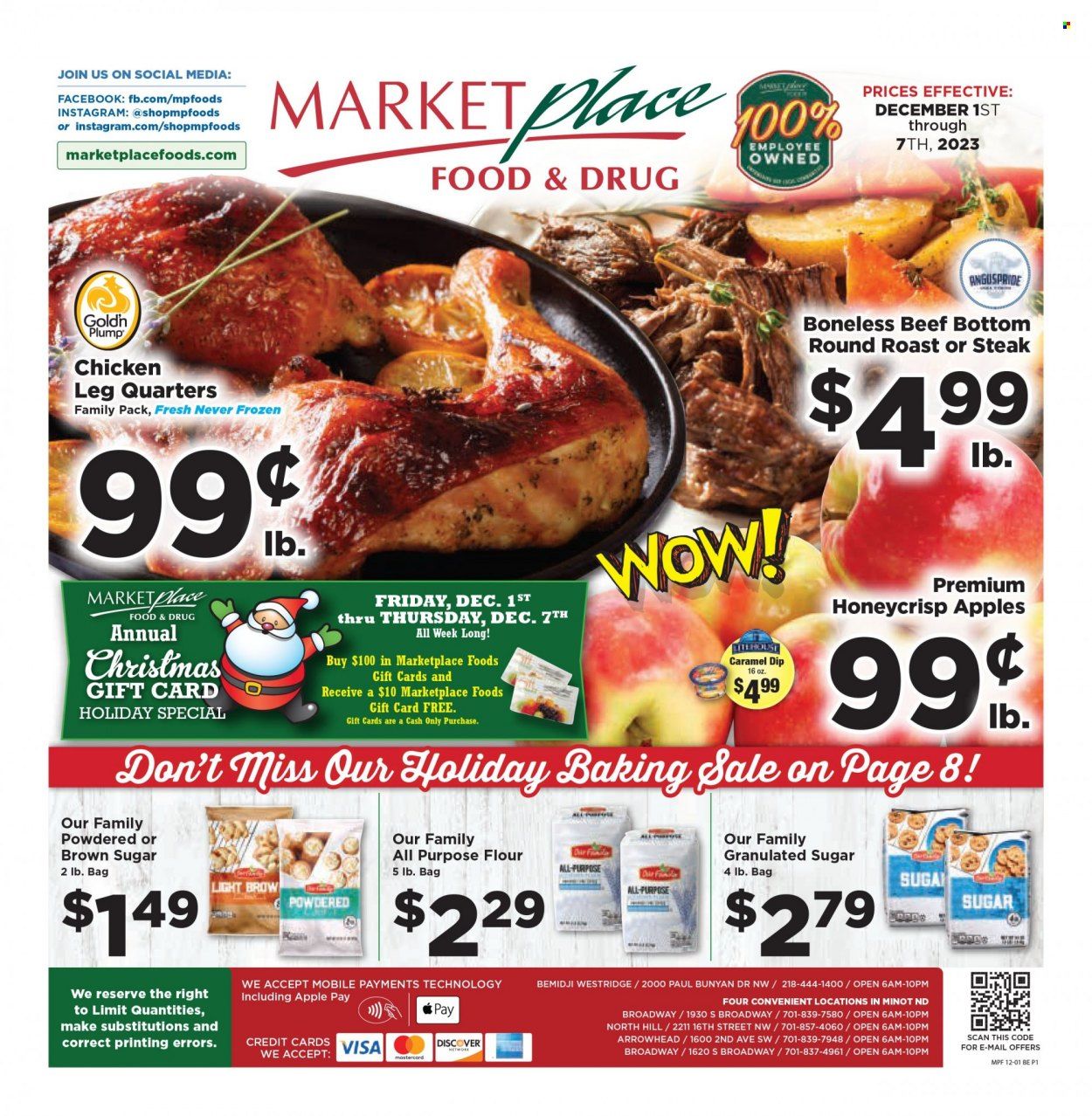 Marketplace Foods (MN) Weekly Ad Flyer Specials December 1 to December 7, 2023