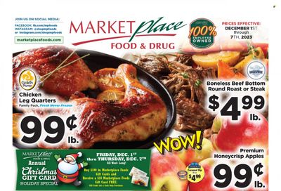 Marketplace Foods (MN) Weekly Ad Flyer Specials December 1 to December 7, 2023