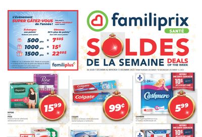 Familiprix Sante Flyer December 7 to 13
