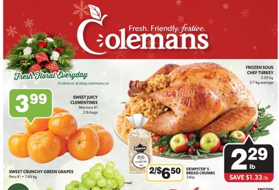 Coleman's Flyer December 7 to 13