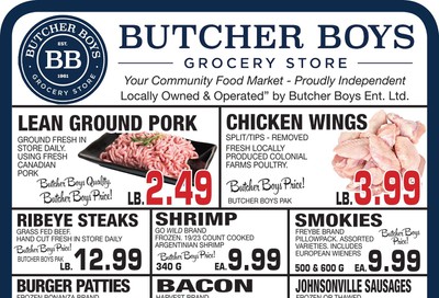 Butcher Boys Grocery Store Flyer May 20 to 29