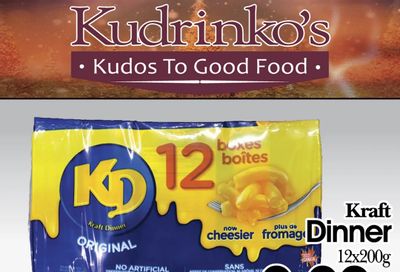 Kudrinko's Flyer December 5 to 18