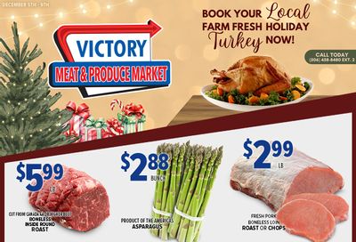 Victory Meat Market Flyer December 5 to 8