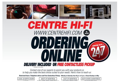 Centre Hi-Fi Flyer May 22 to 28