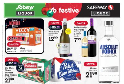 Sobeys/Safeway (AB) Liquor Flyer December 7 to 13