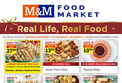 M&M Food Market (Atlantic & West) Flyer December 7 to 13