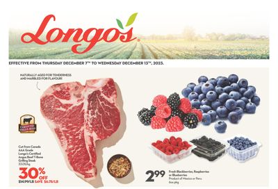 Longo's Flyer December 7 to 13