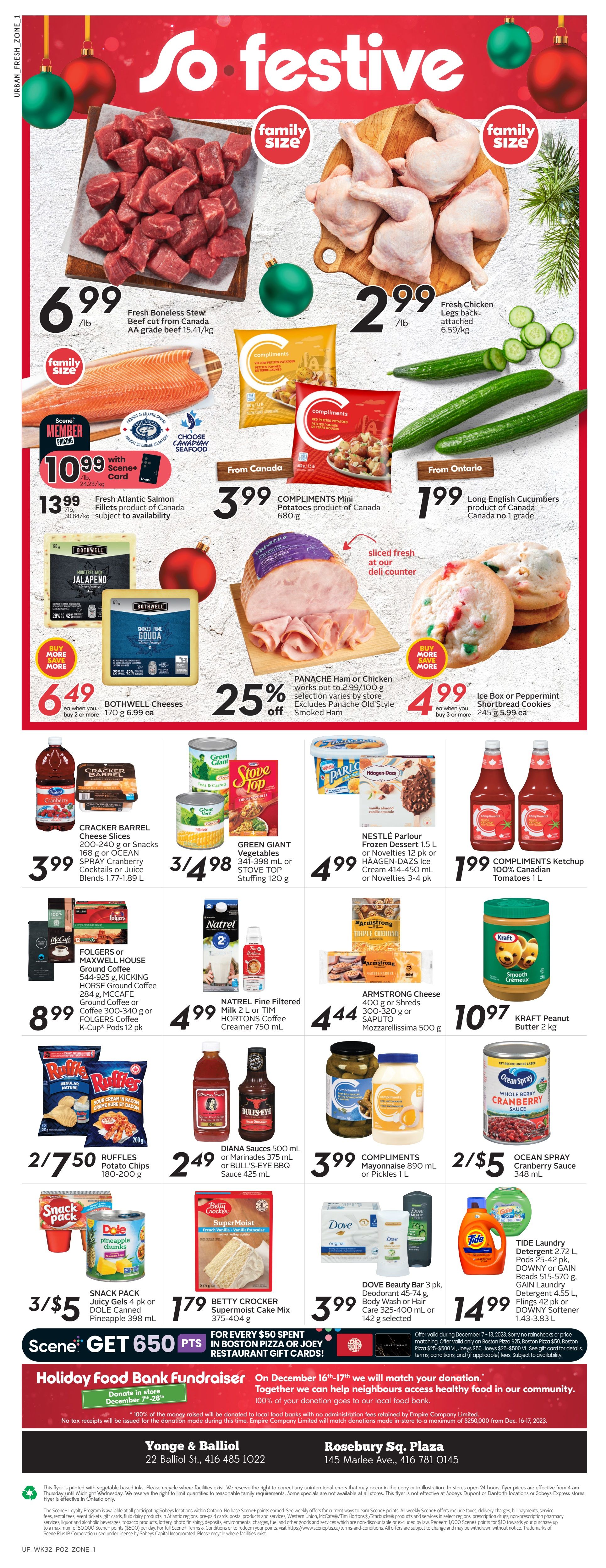 Sobeys Urban Fresh Flyer December 7 to 13